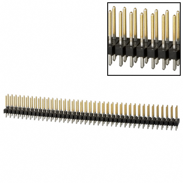 4-102973-0 TE Connectivity AMP Connectors  Headers Male Pins